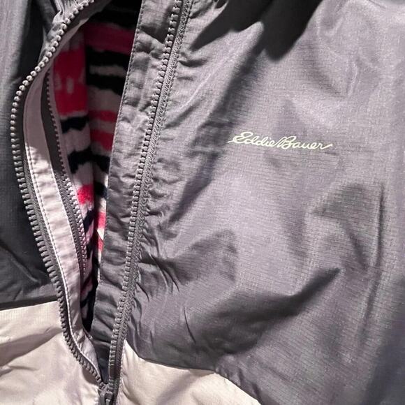 Eddie Bauer Girl's Jacket Coat 3 in 1 System Paradise Lilac Small NWT - Picture 8 of 8